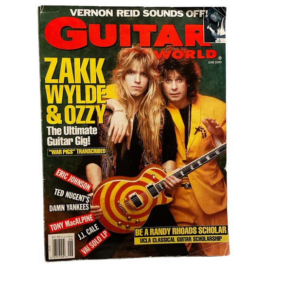 Guitar World Magazine Other Vintage Guitar World Magazine June 99